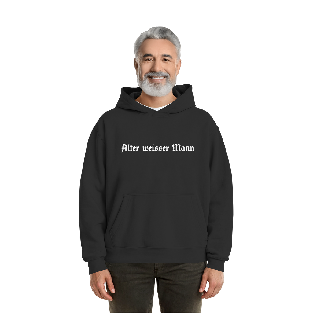 Alter weisser Mann Hoodie