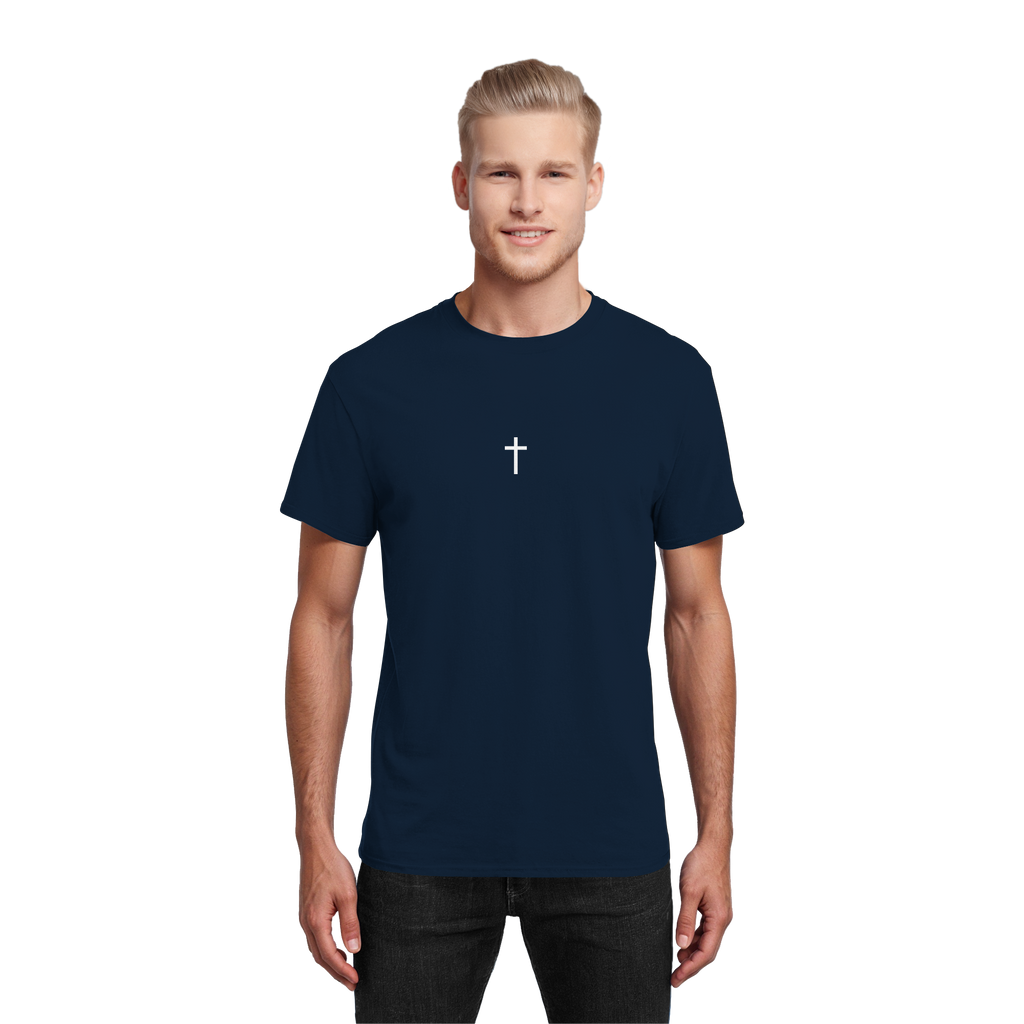 Minimal Kreuz Männer T-Shirt