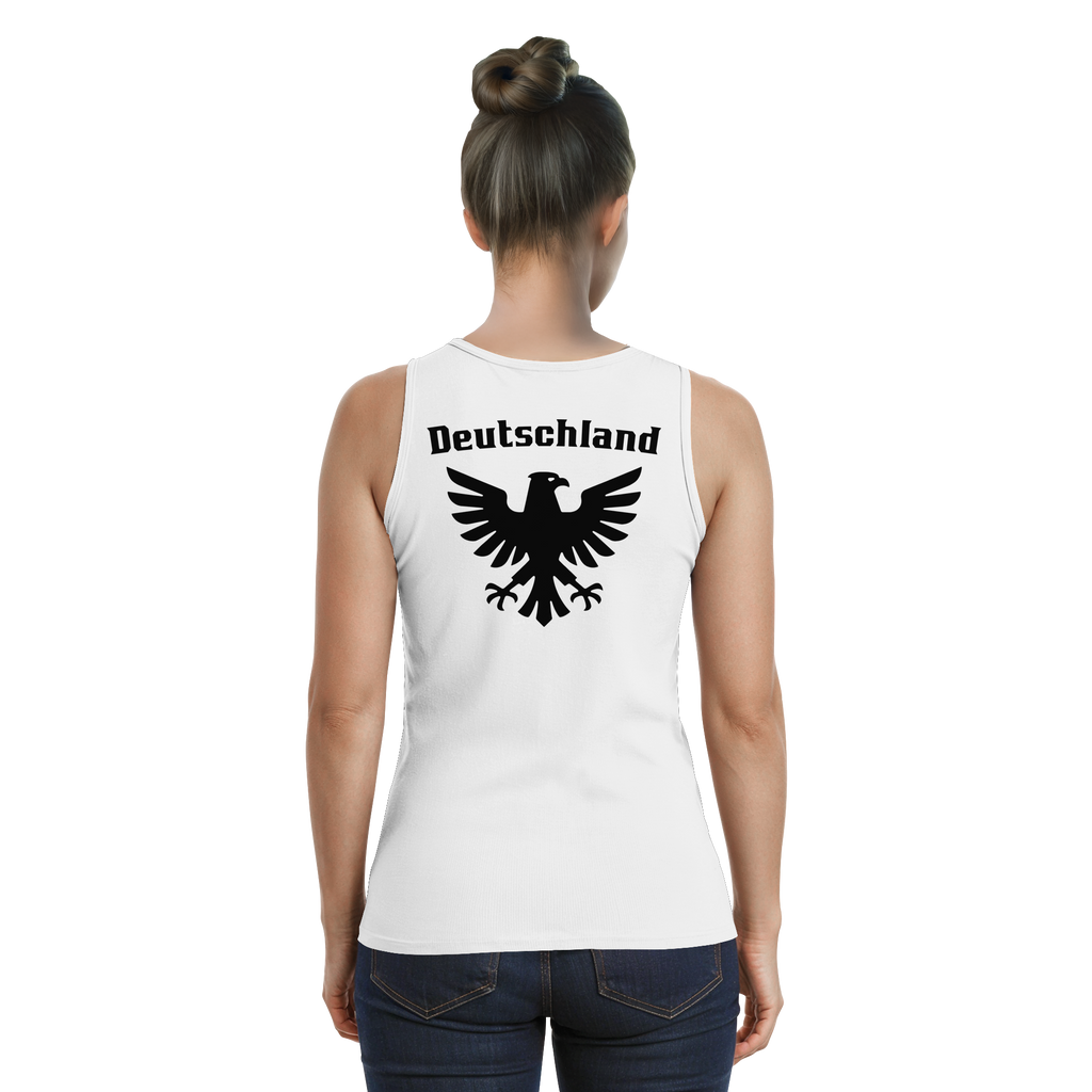 Schwarzer Adler Rücken Tank-Top
