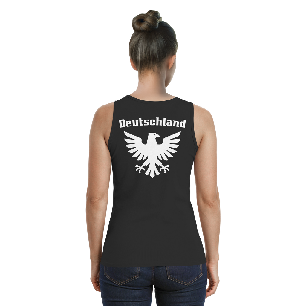 Weißer Adler Rücken Frauen Tank-Top