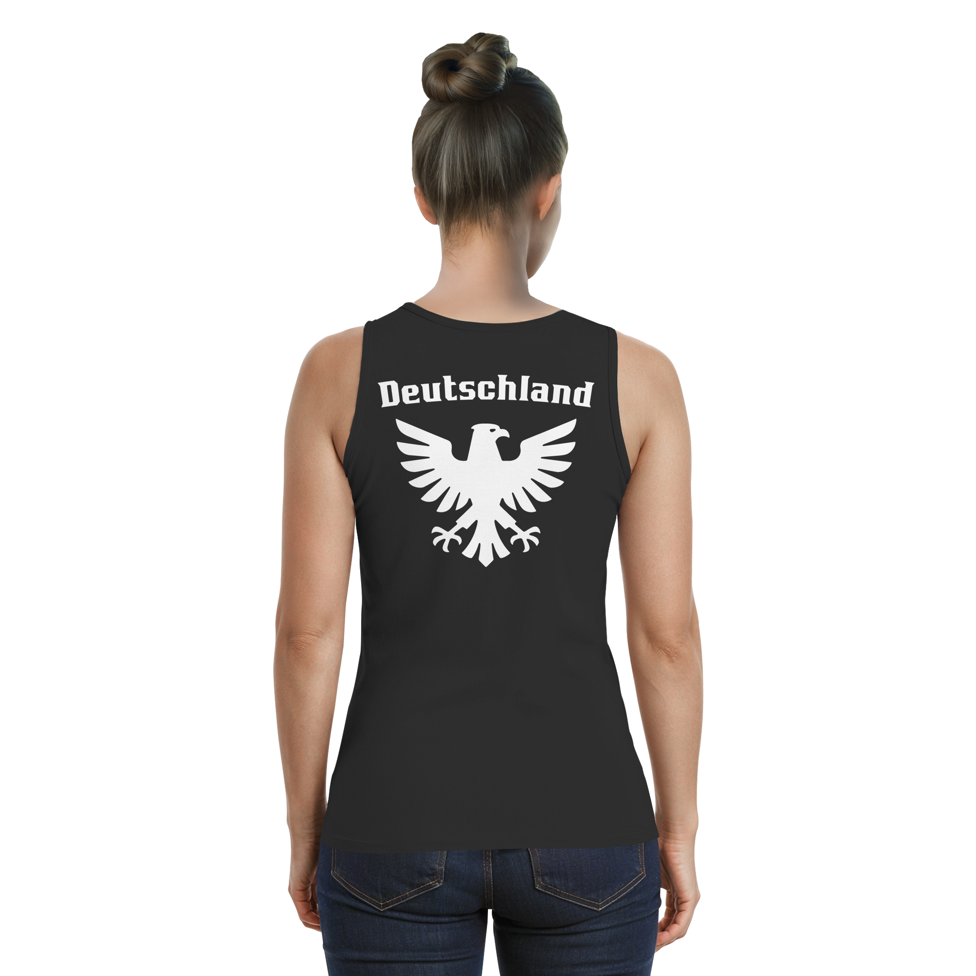 Weißer Adler Rücken Frauen Tank-Top