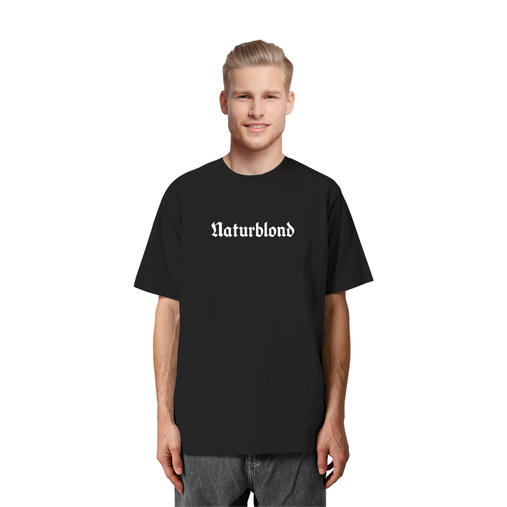Naturblond traditionell Oversized T-Shirt