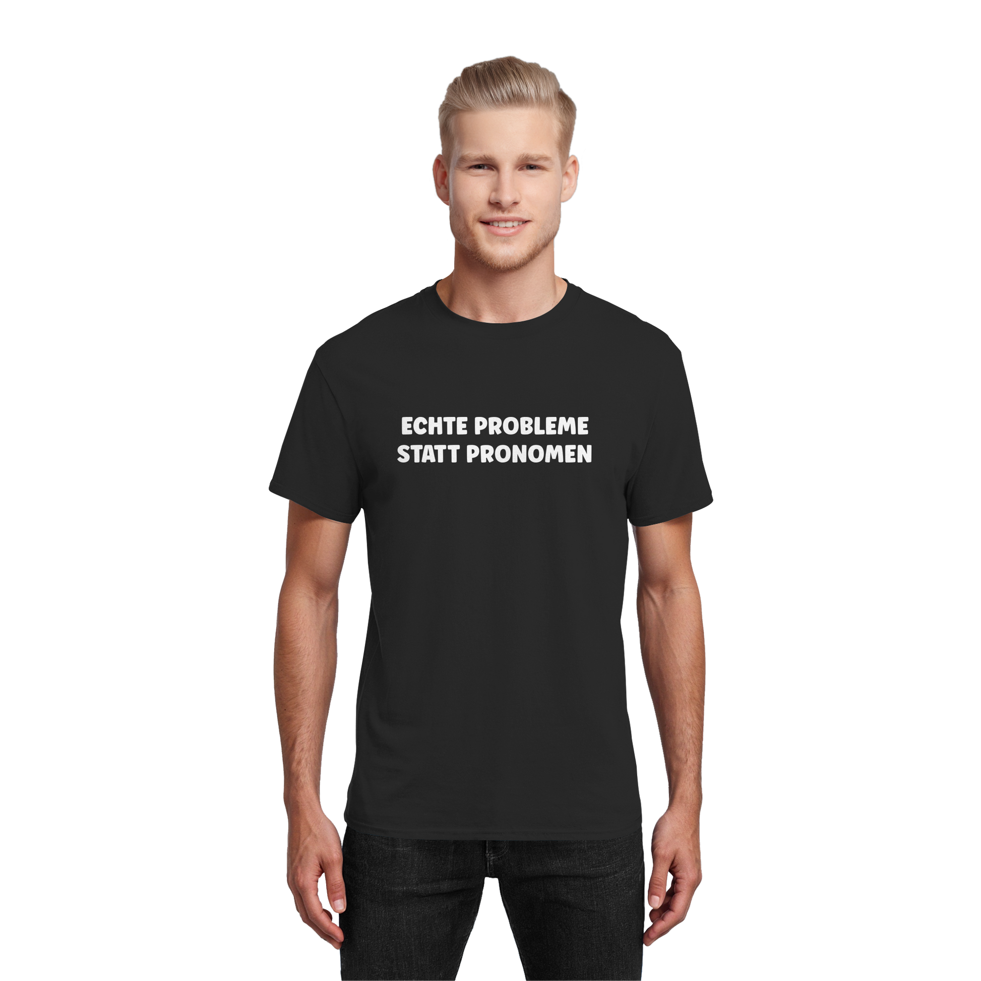 Keine Pronomen T-Shirt Männer