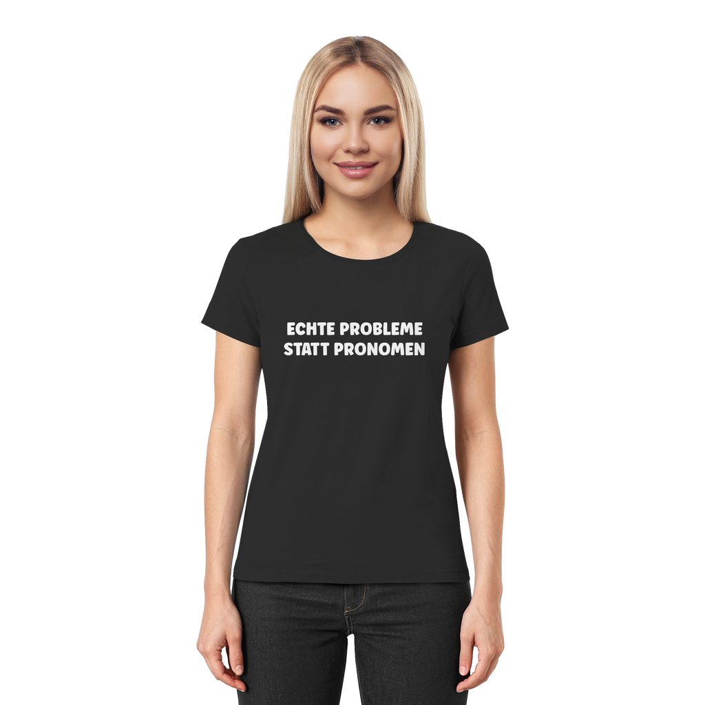 Keine Pronomen Frauen T-Shirt