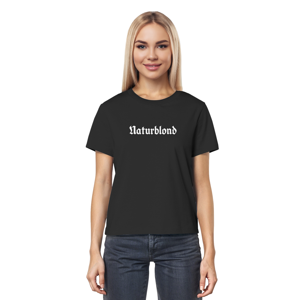 Naturblond traditionell Frauen Bio T-Shirt