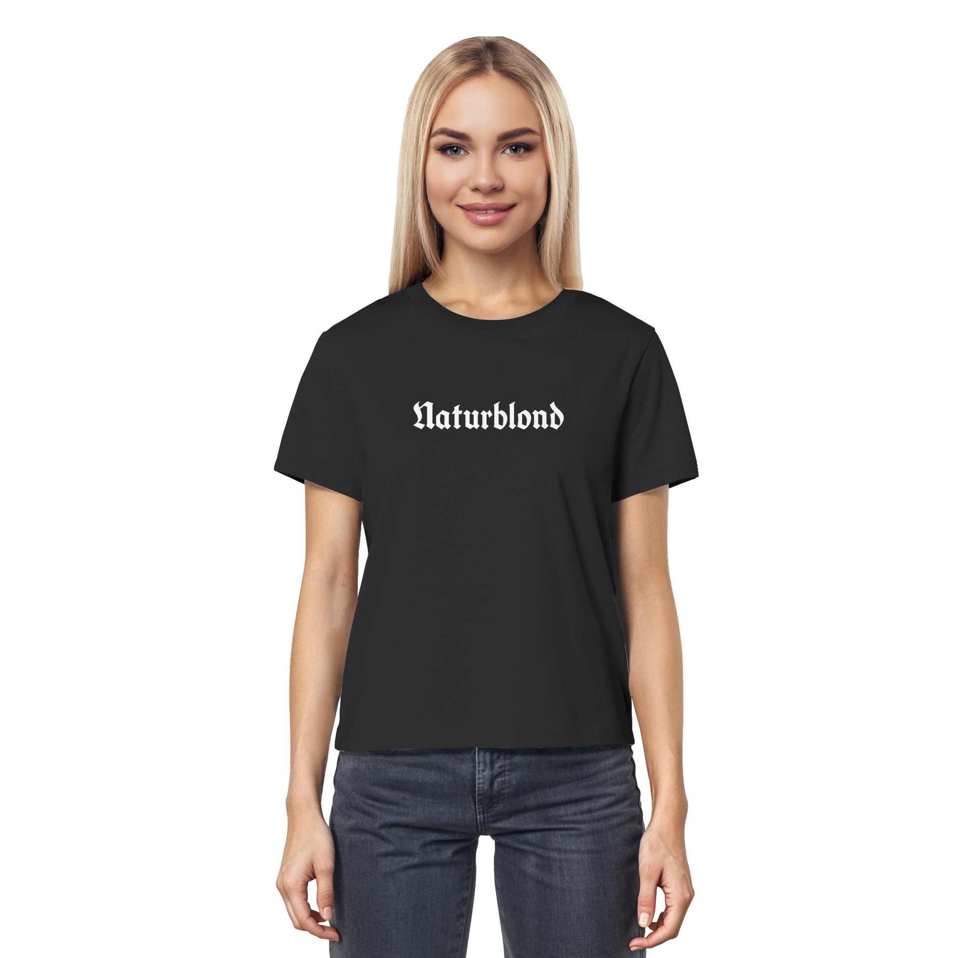 Naturblond traditionell Frauen Bio T-Shirt