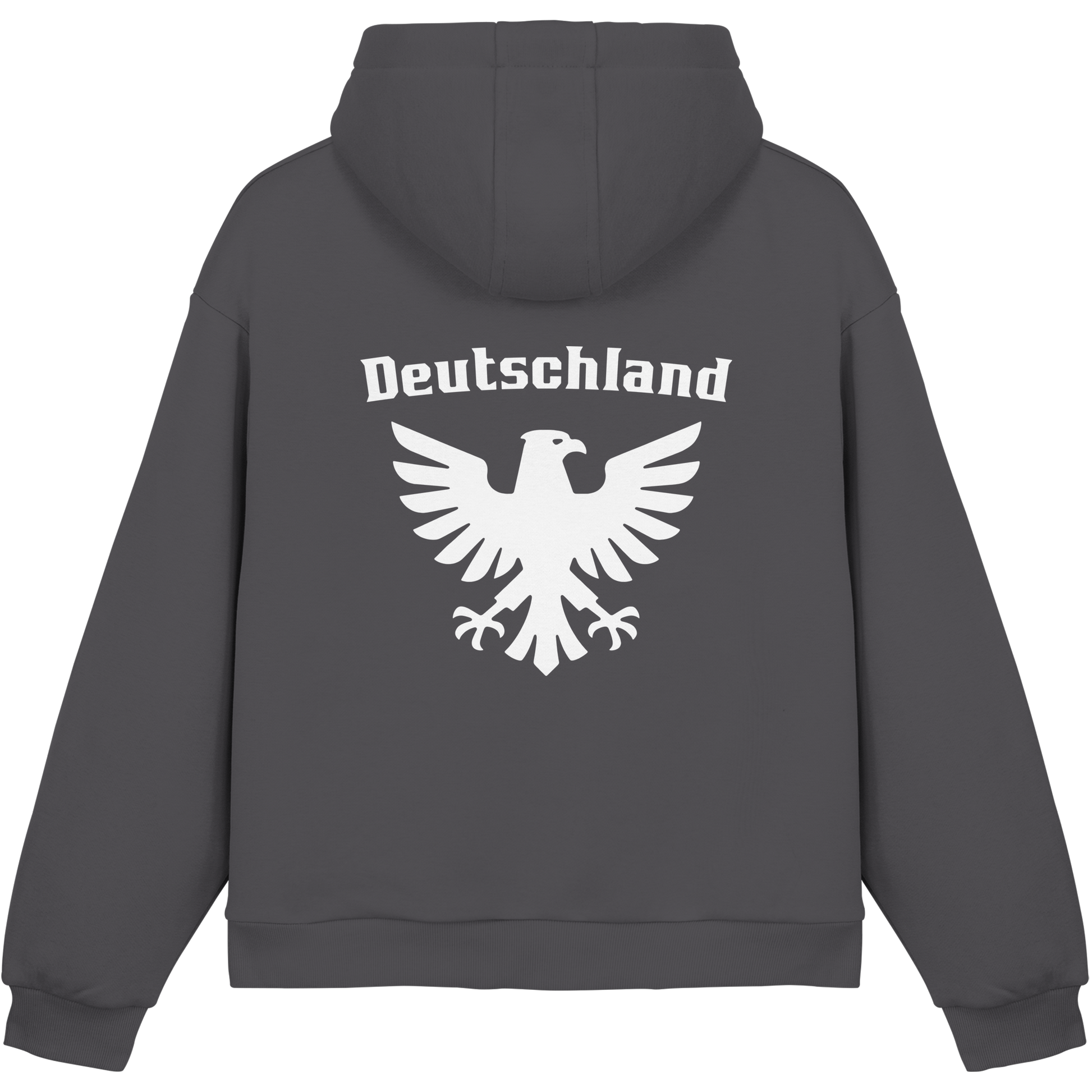 Weißer Adler Rücken Boxcut Hoodie