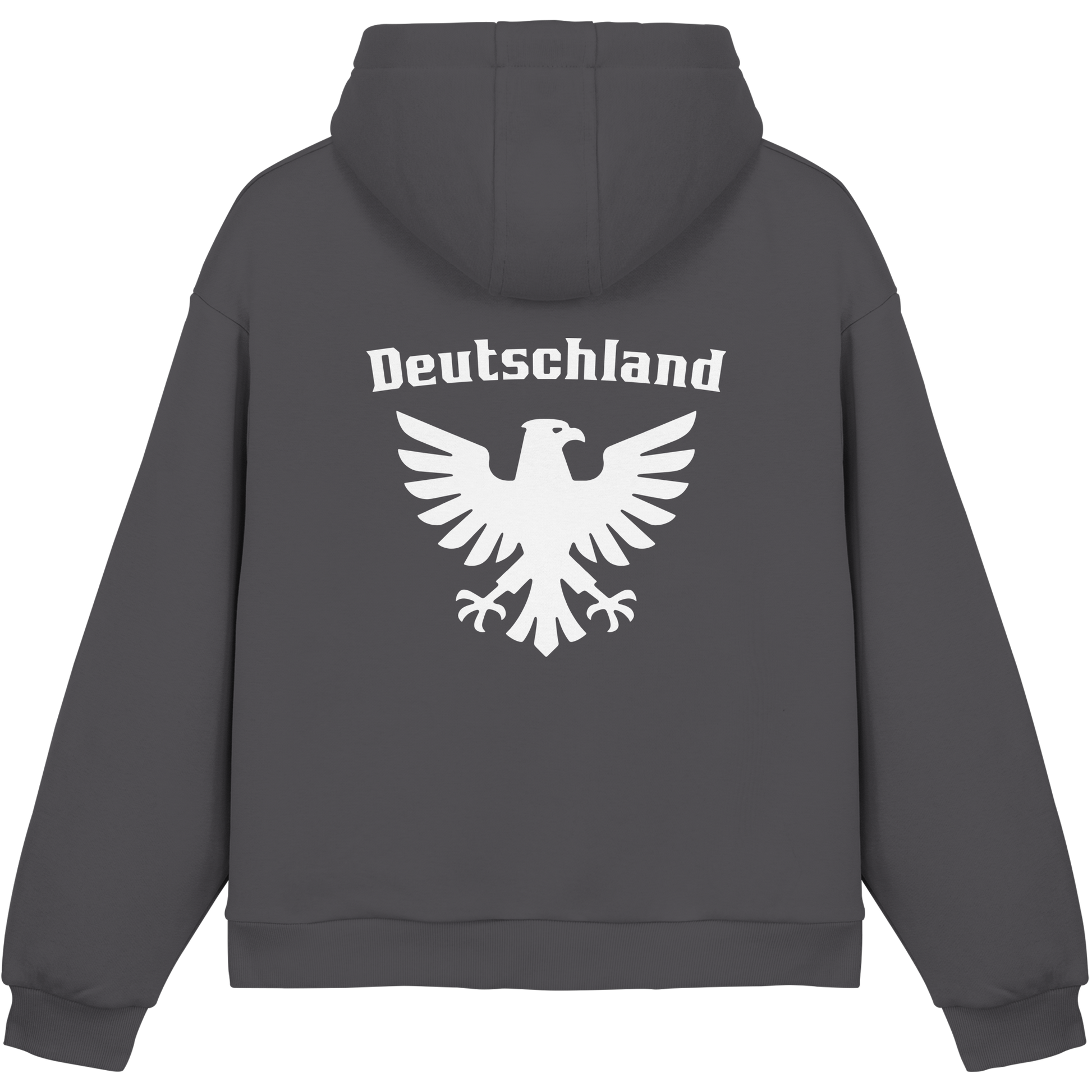 Weißer Adler Rücken Boxcut Hoodie