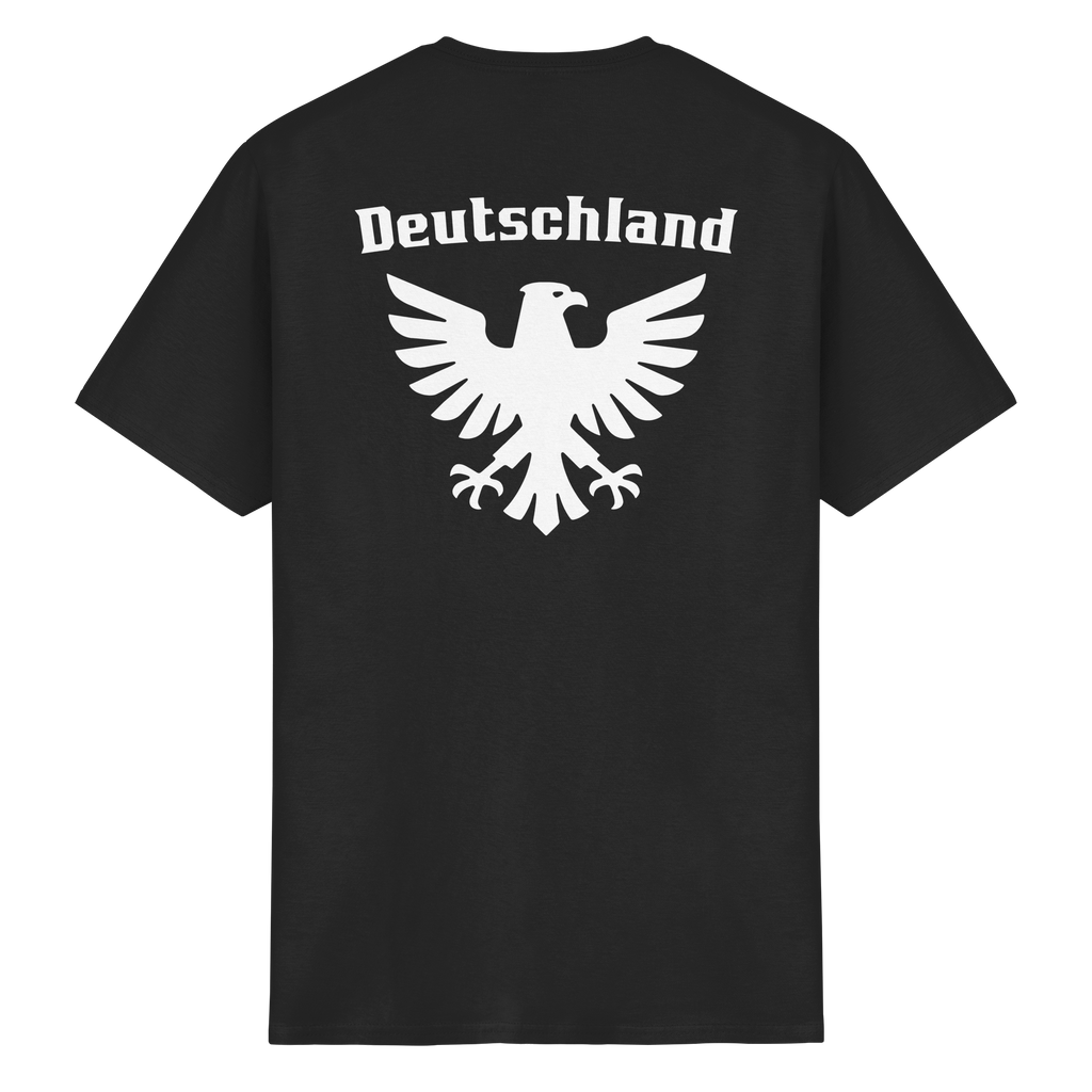 Weißer Adler Rücken Männer T-Shirt