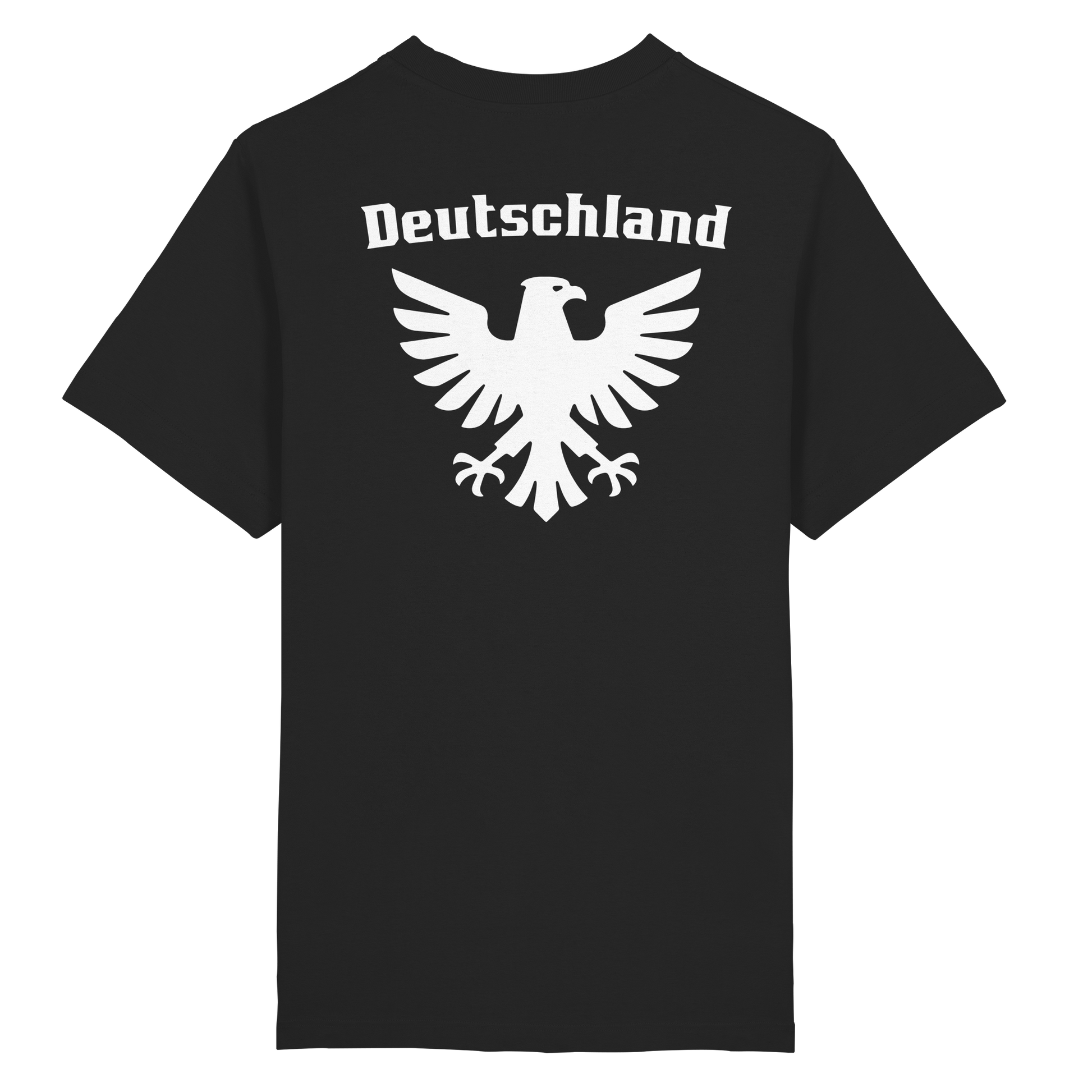 Weißer Adler Rücken Oversized T-Shirt