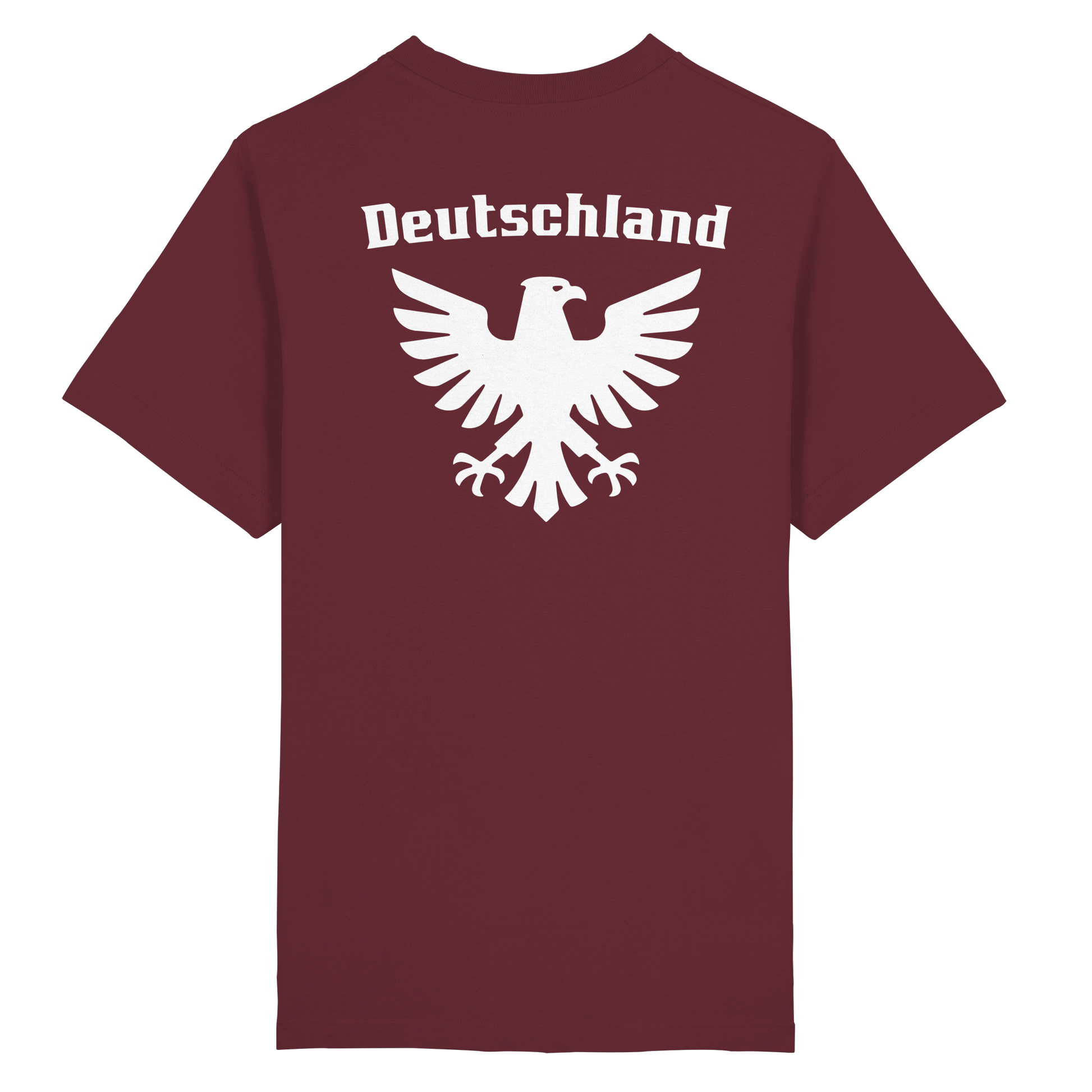 Weißer Adler Rücken Oversized T-Shirt