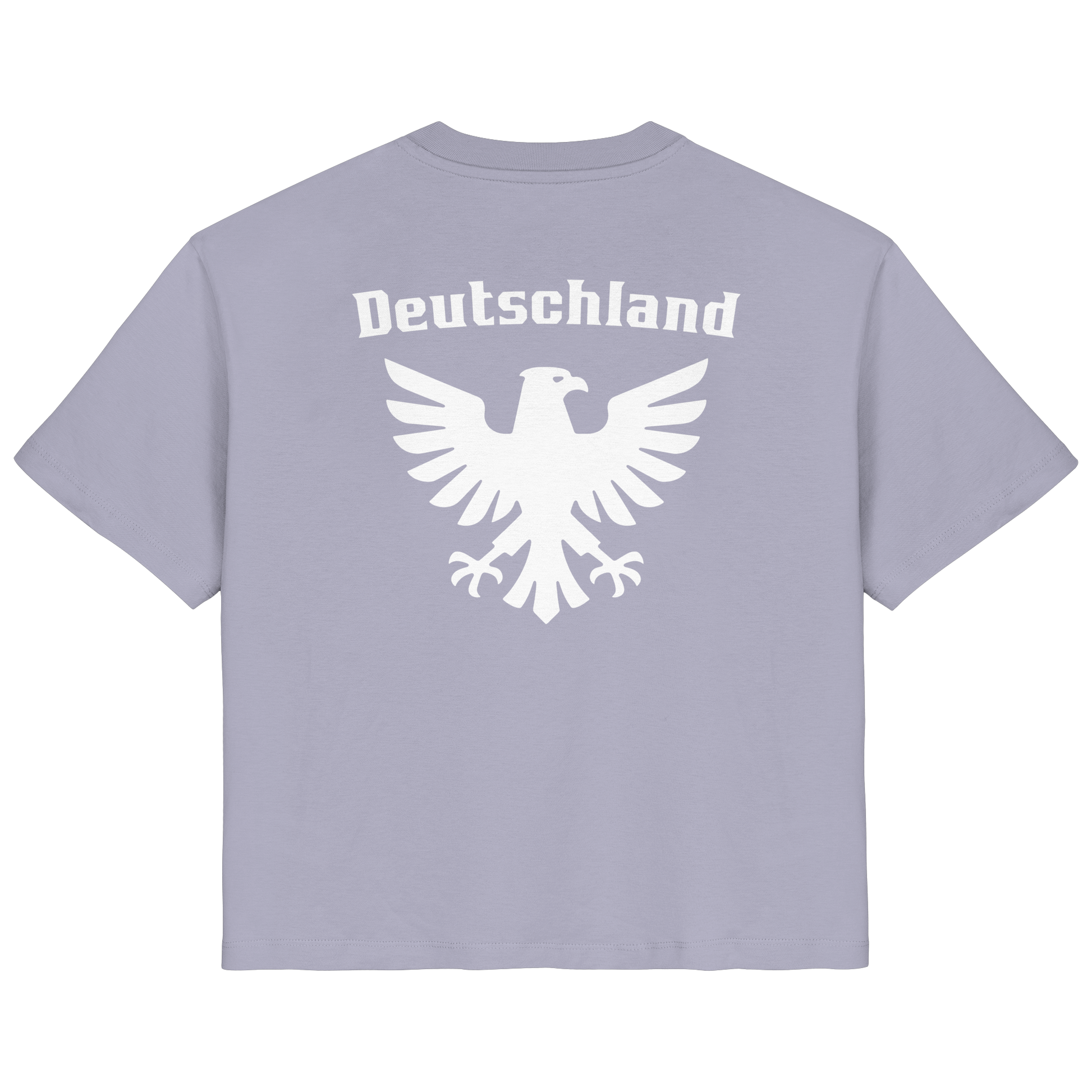 Weißer Adler Rücken Frauen Bio T-Shirt