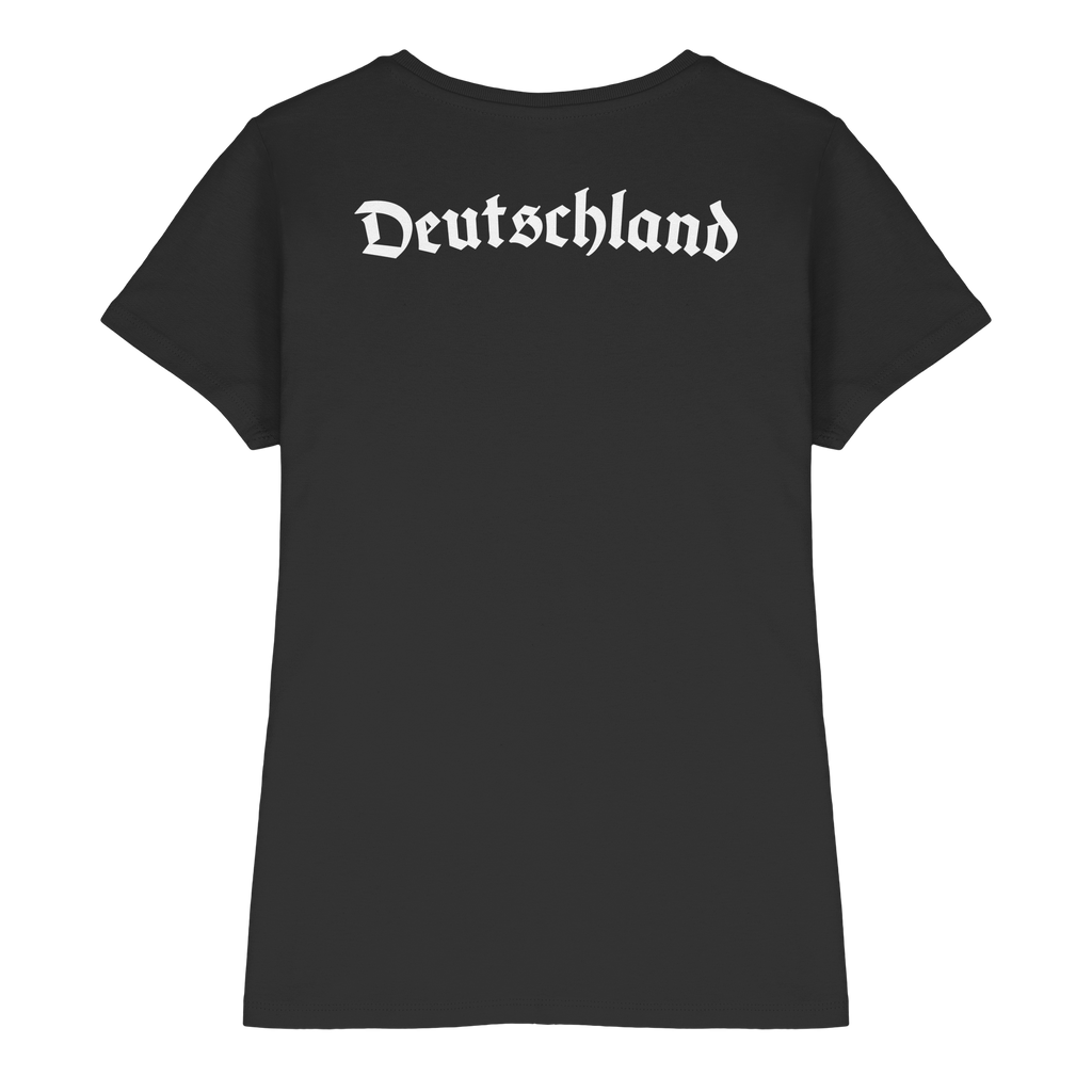Deutschland Rücken Frauen T-Shirt