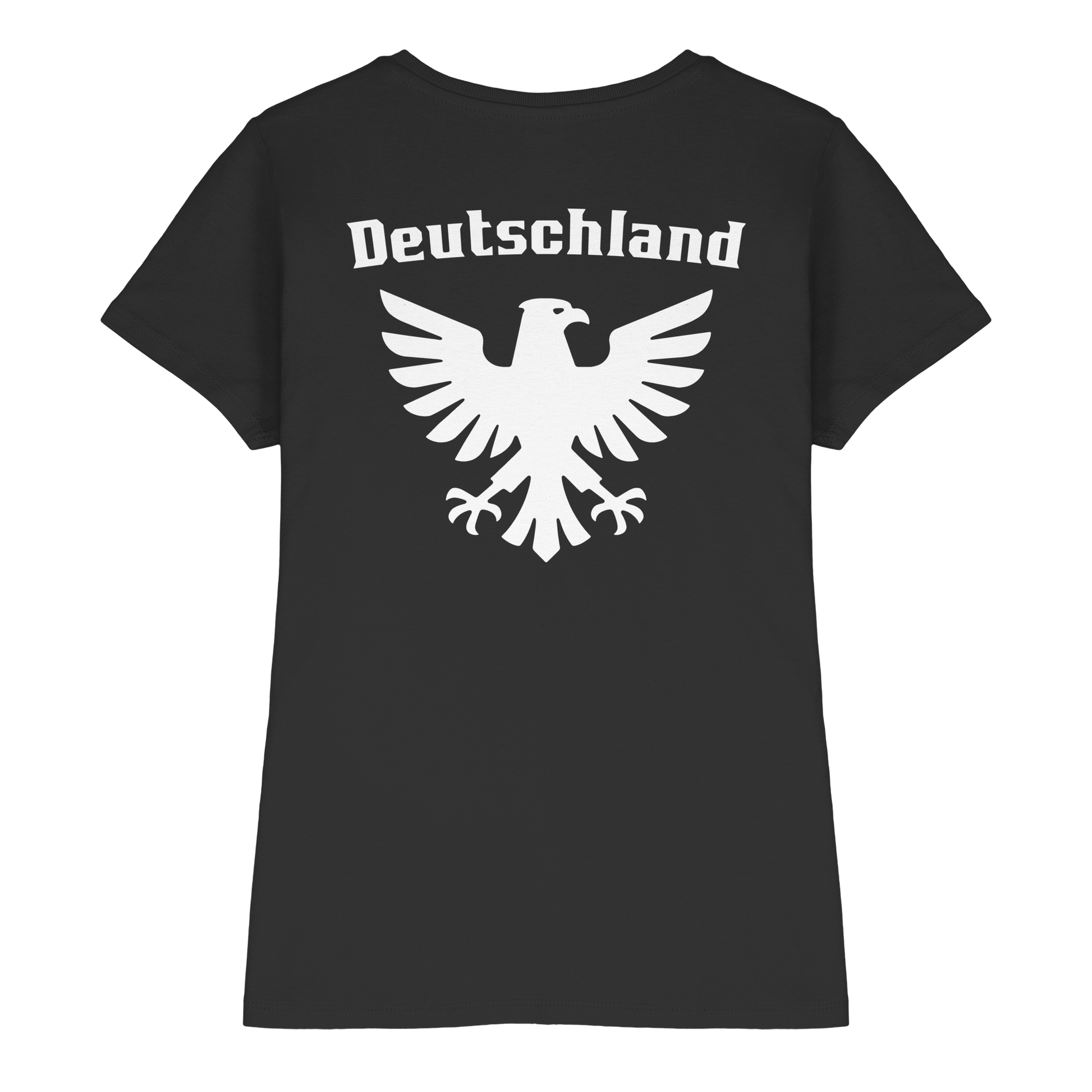 Weißer Adler Rücken Frauen T-Shirt