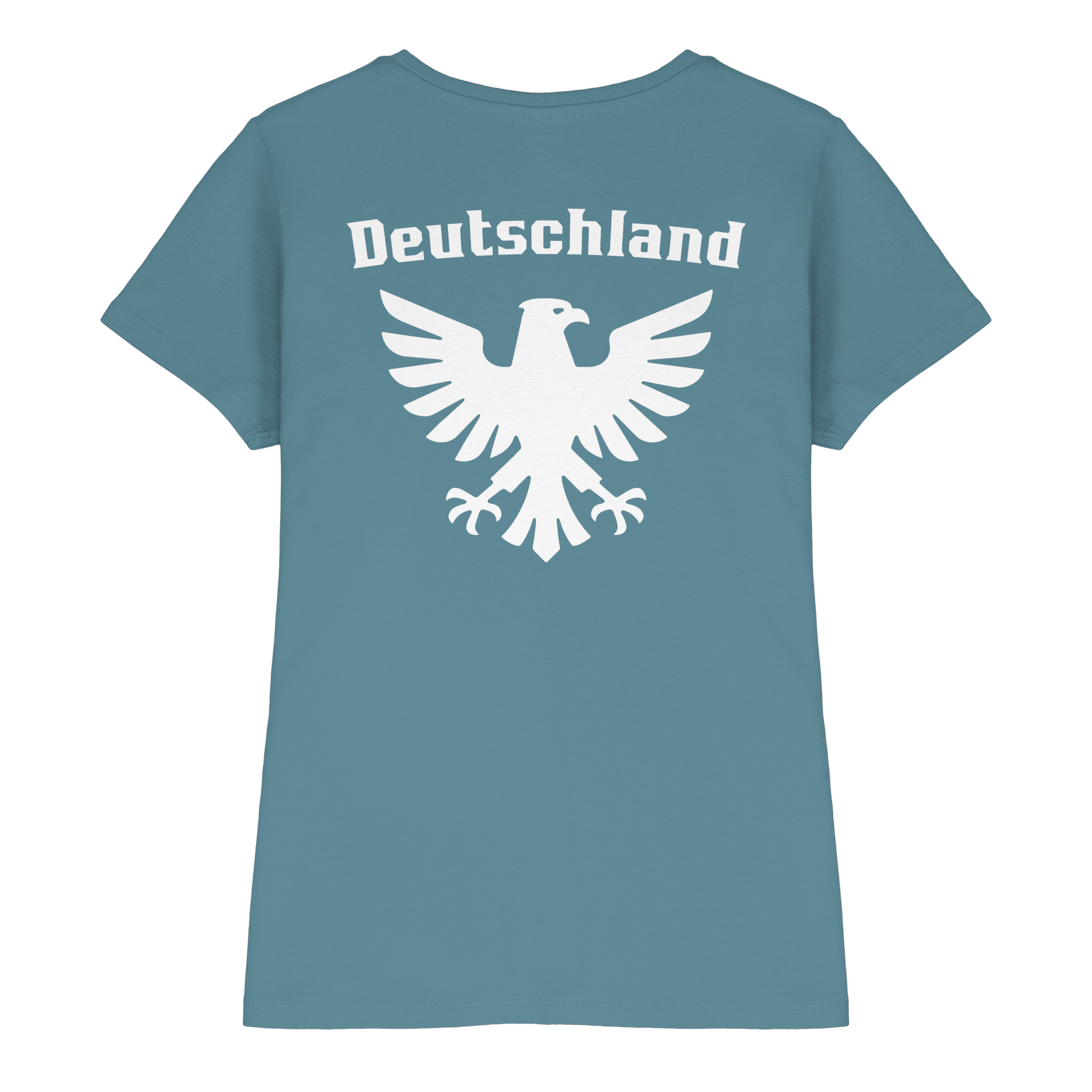 Weißer Adler Rücken Frauen T-Shirt