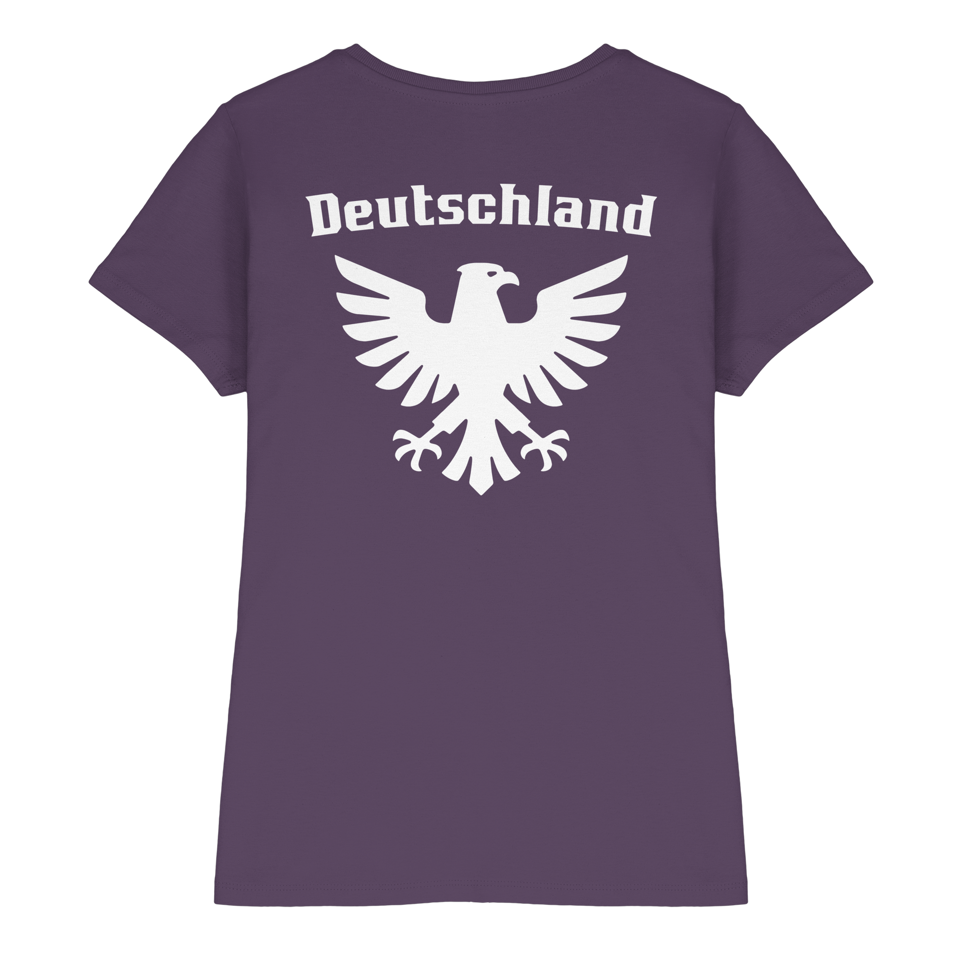 Weißer Adler Rücken Frauen T-Shirt