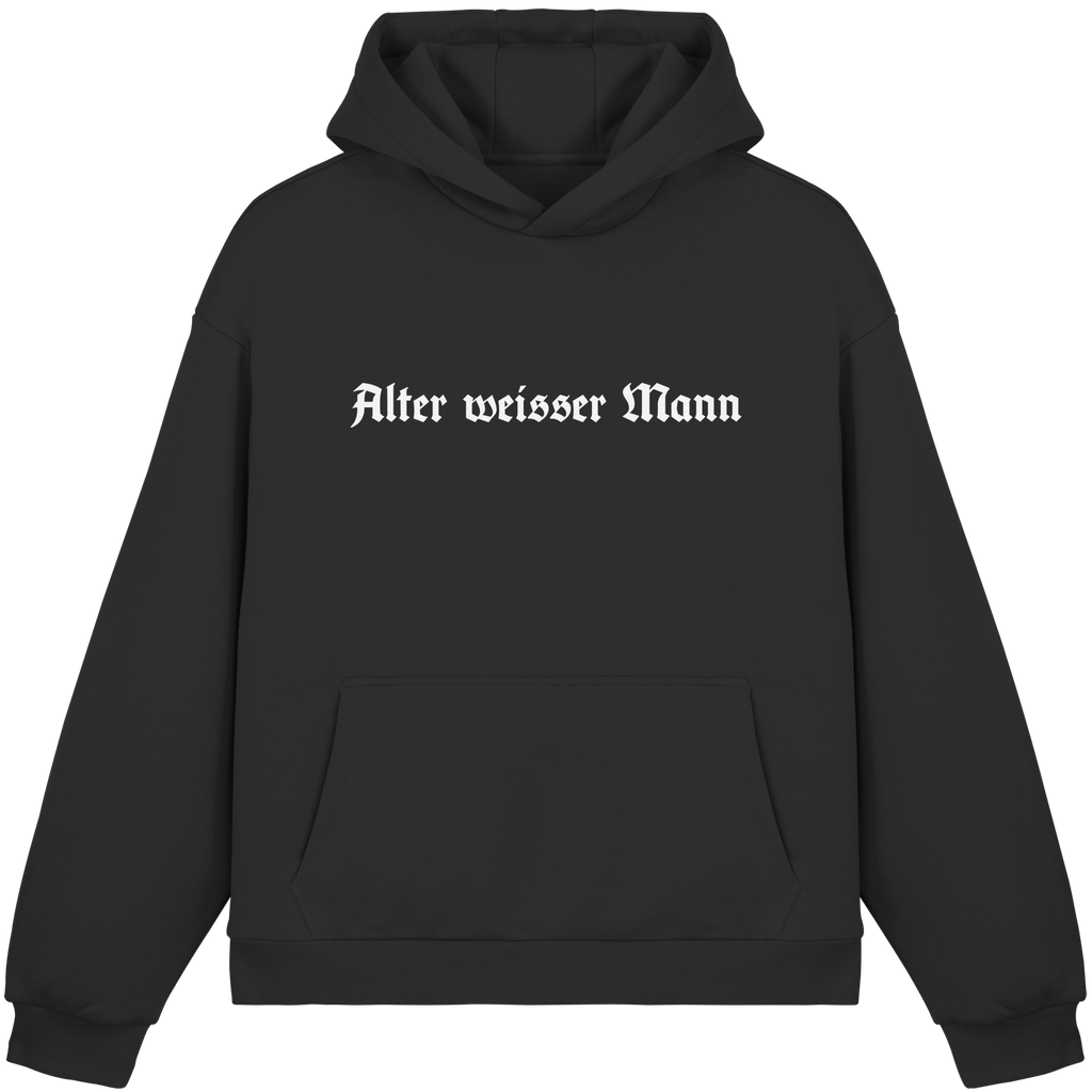 Alter weisser Mann Hoodie