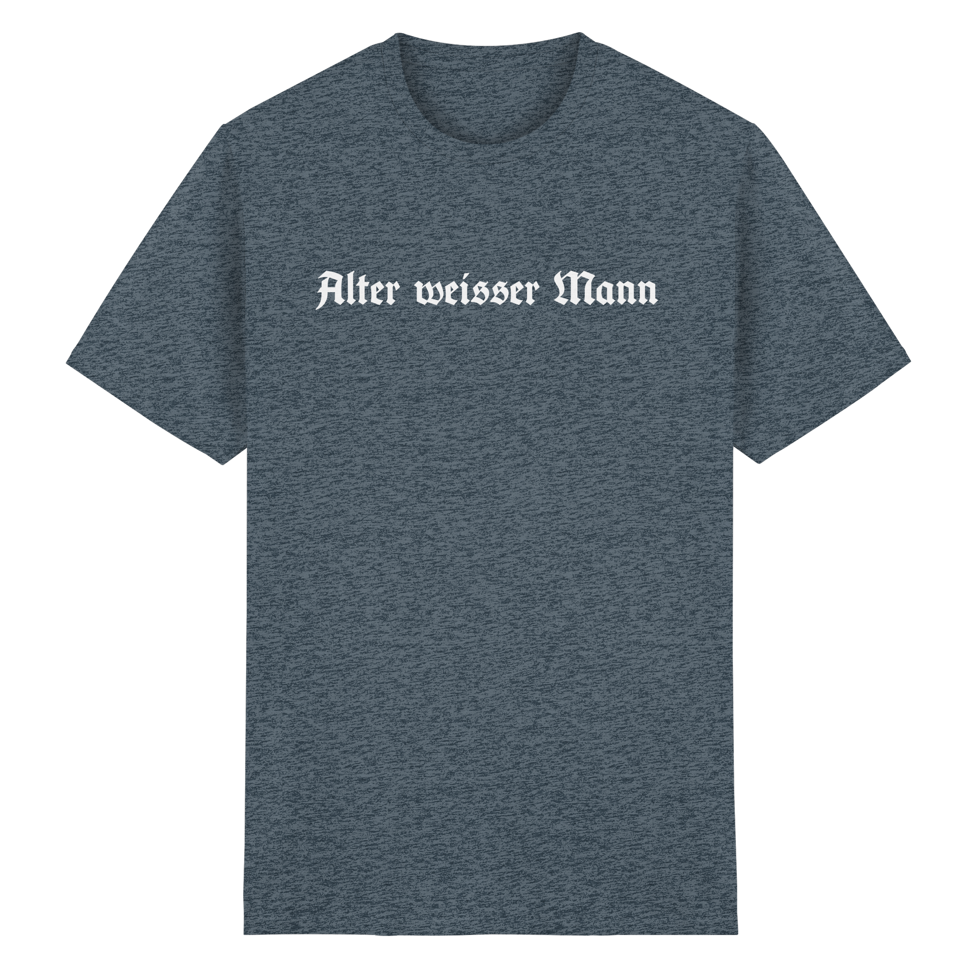 Alter weisser Mann T-Shirt