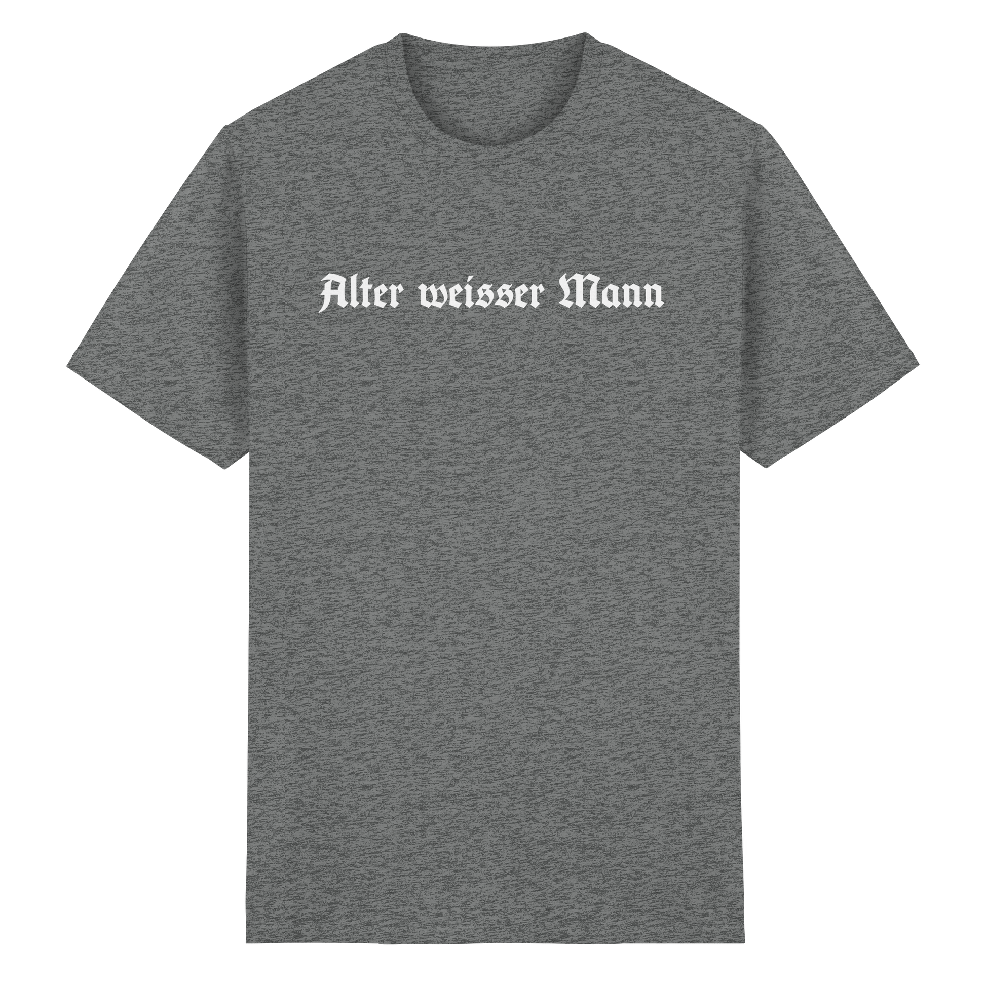 Alter weisser Mann T-Shirt