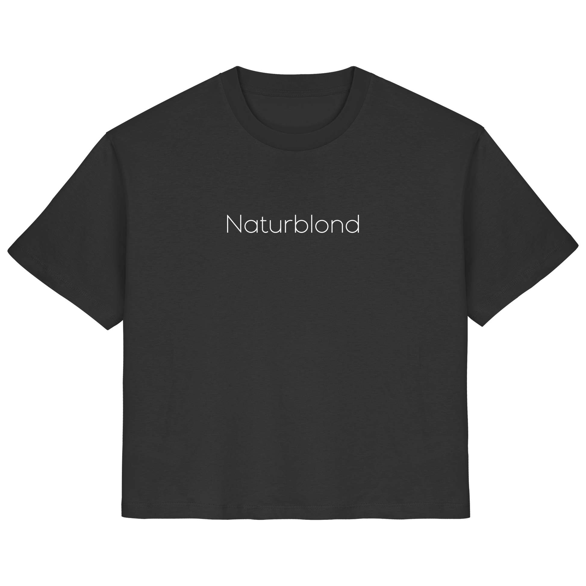 Naturblond modern Frauen Bio T-Shirt