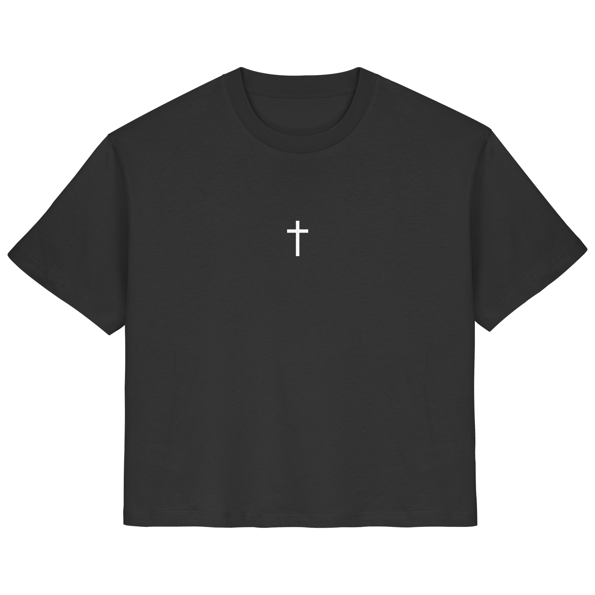Minimal Kreuz Frauen Bio T-Shirt