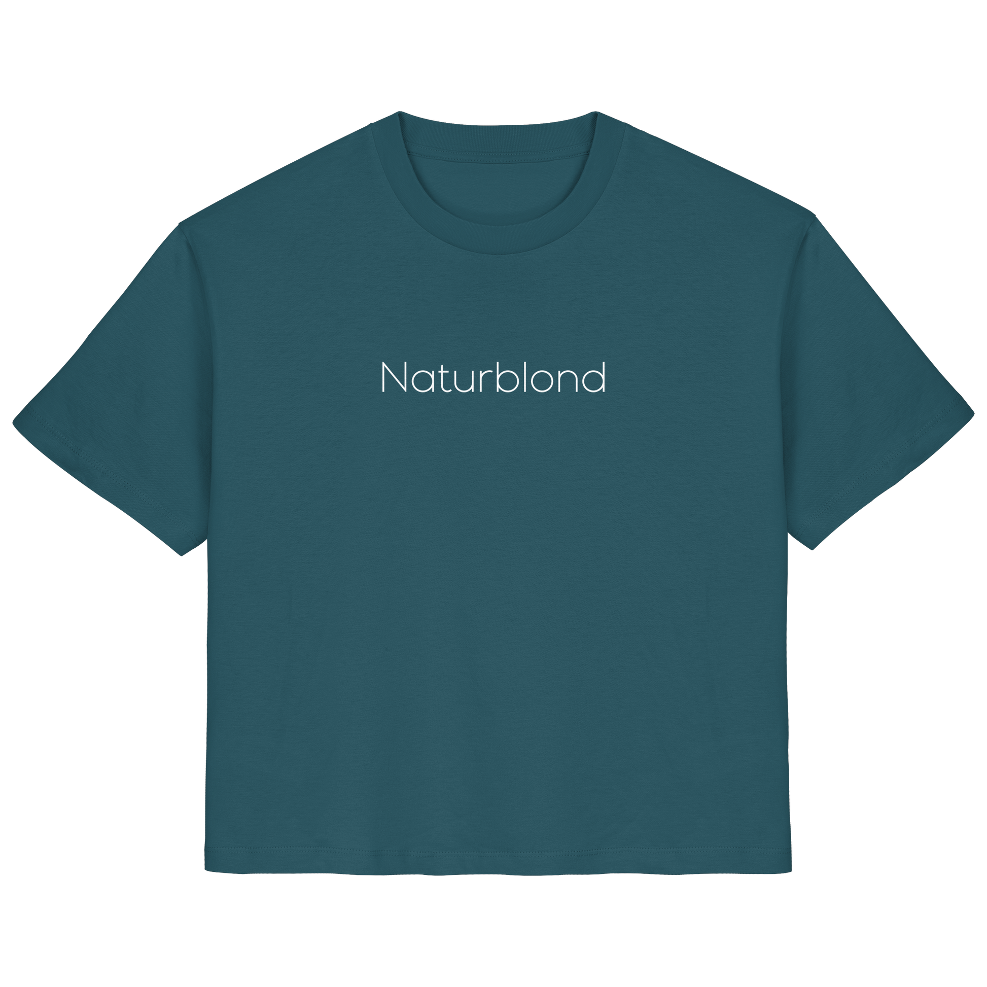Naturblond modern Frauen Bio T-Shirt