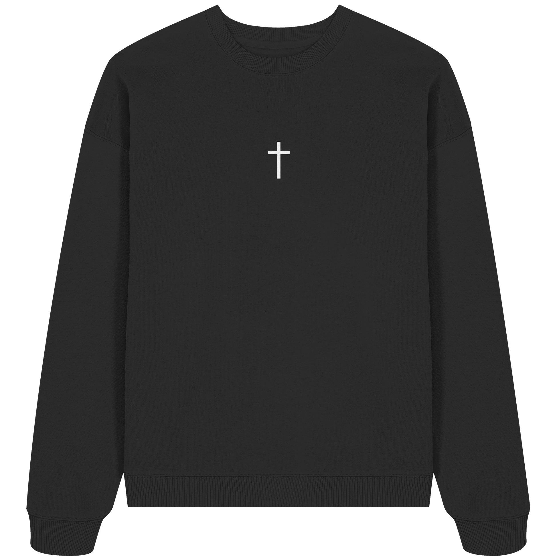 Minimal Kreuz Oversized Sweatshirt