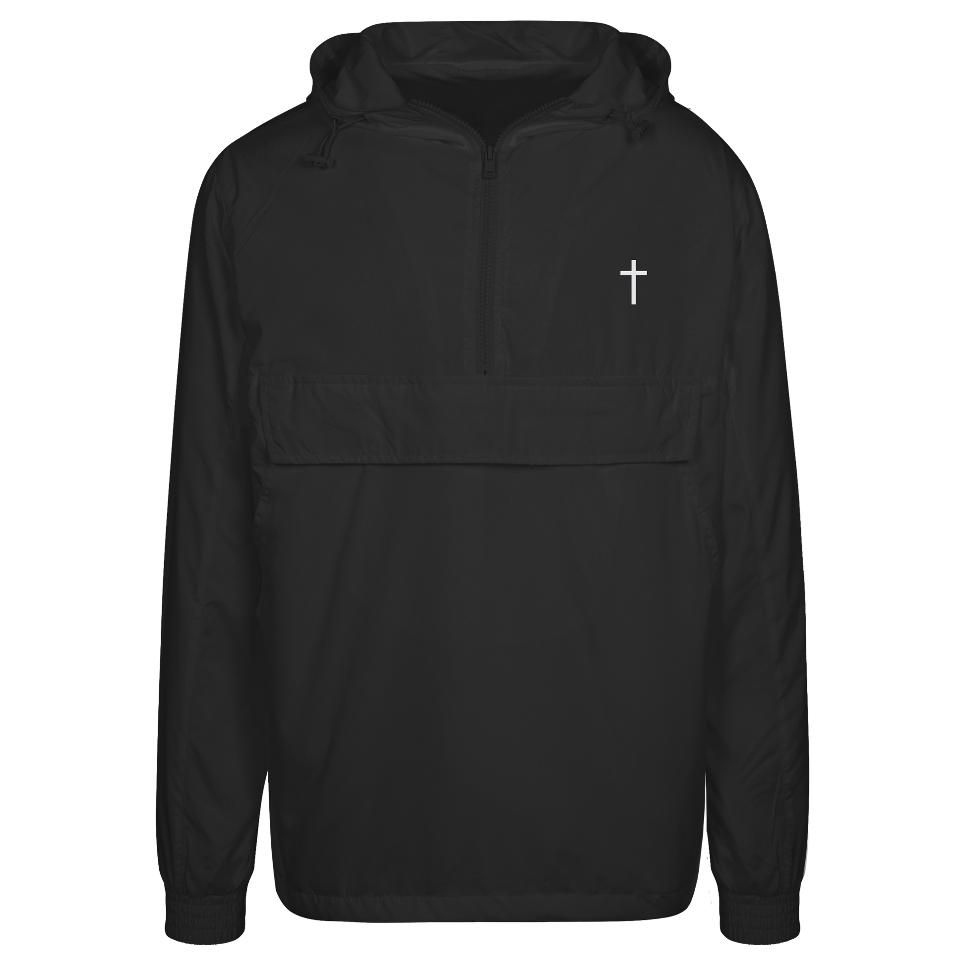 Minimal Kreuz Stick Windbreaker Männer