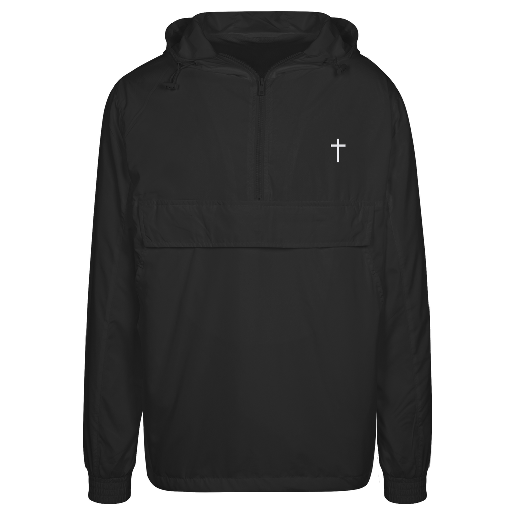 Minimal Kreuz Stick Windbreaker Frauen