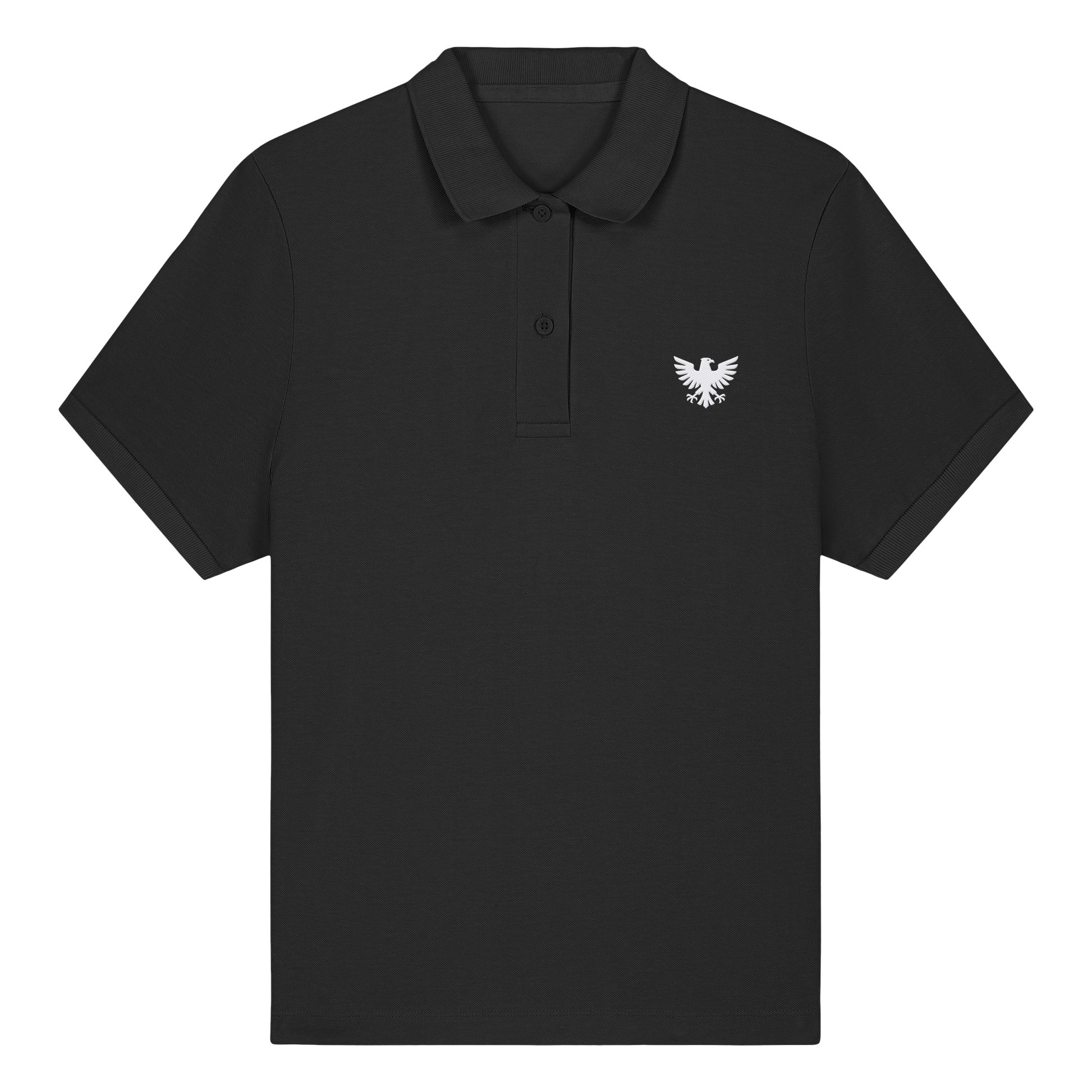 Frauen Polo mit aufgesticktem Adler