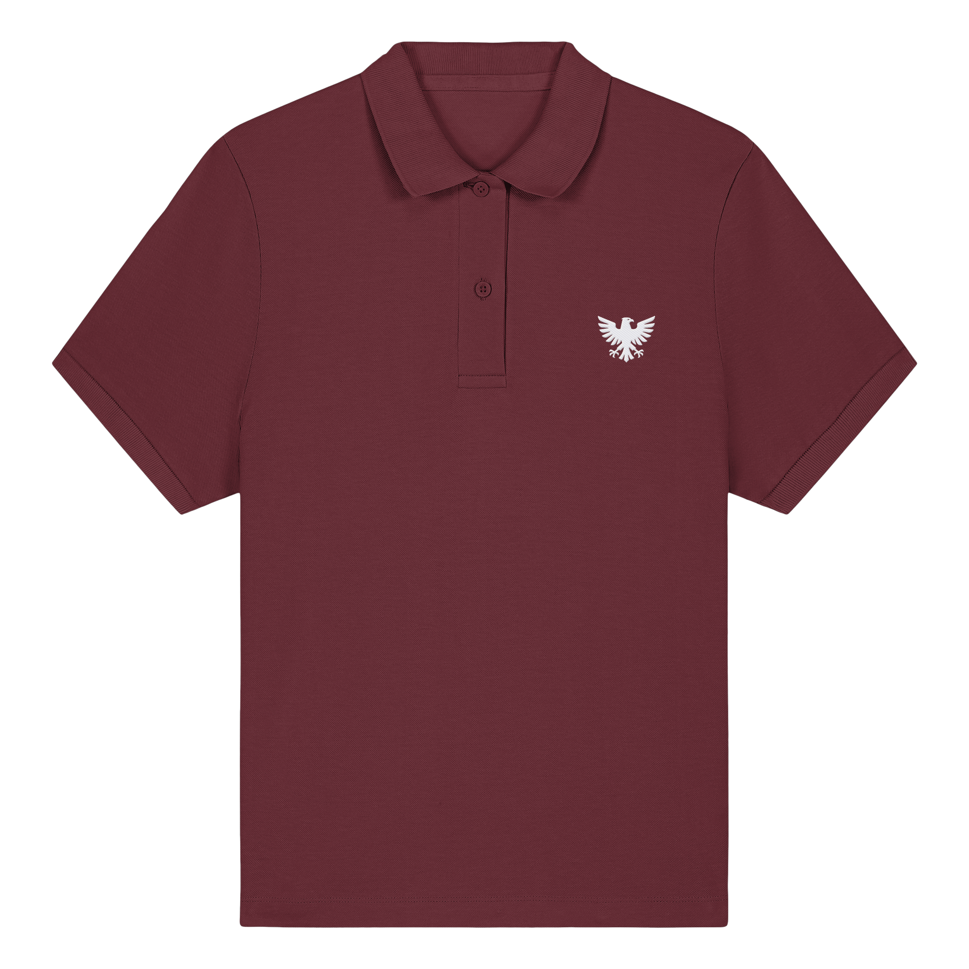 Frauen Polo mit aufgesticktem Adler