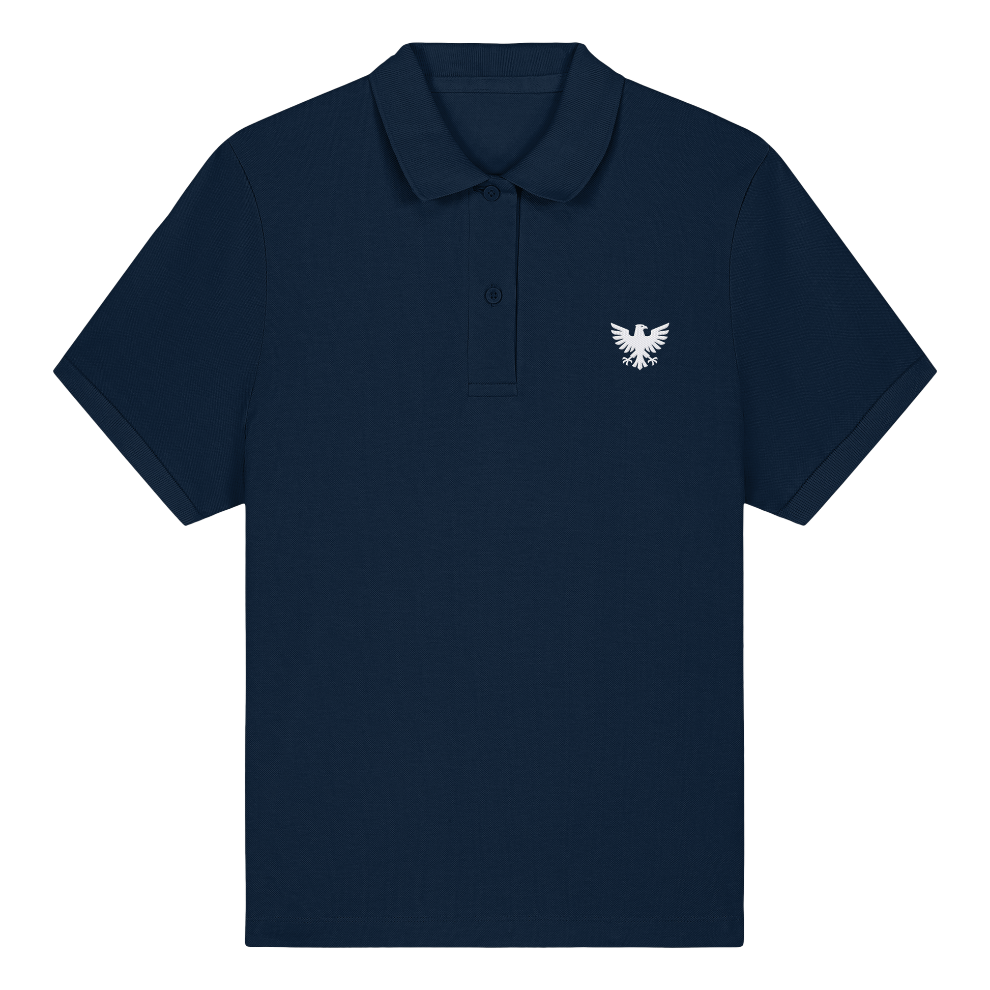 Frauen Polo mit aufgesticktem Adler