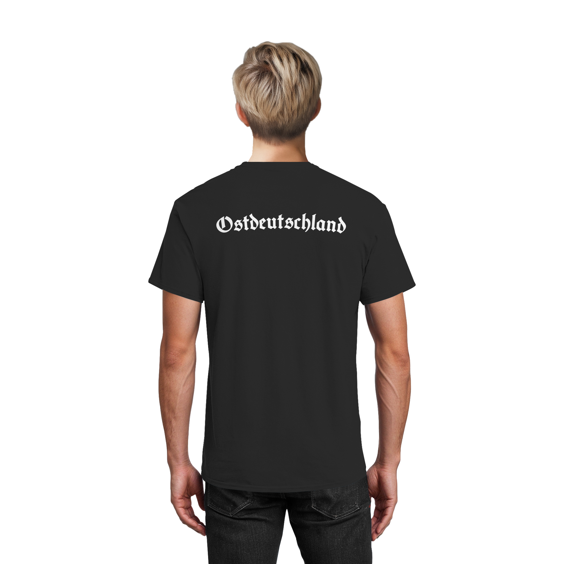 Ostdeutschland Rücken Männer T-Shirt