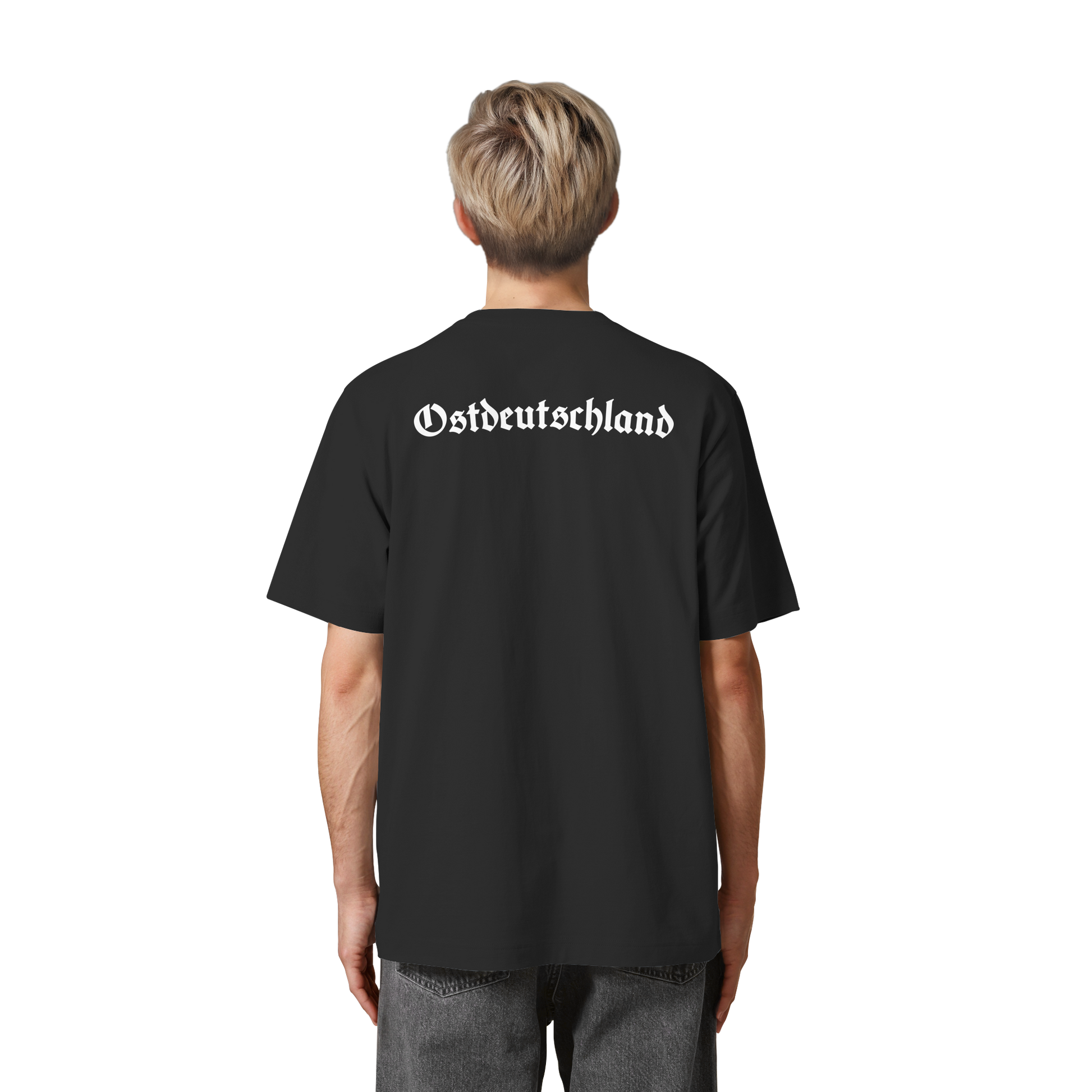 Ostdeutschland Rücken Oversized T-Shirt