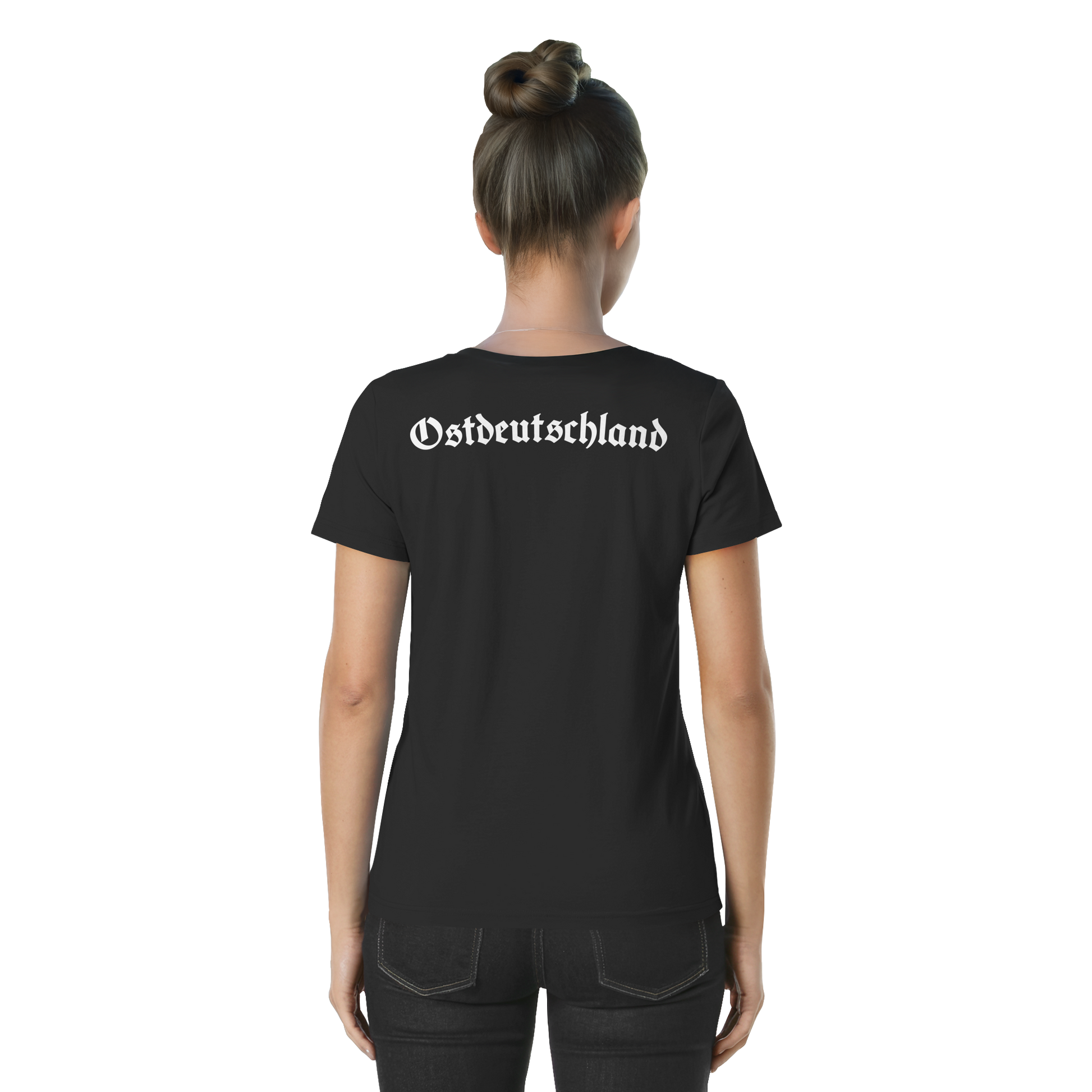 Ostdeutschland Rücken Frauen T-Shirt